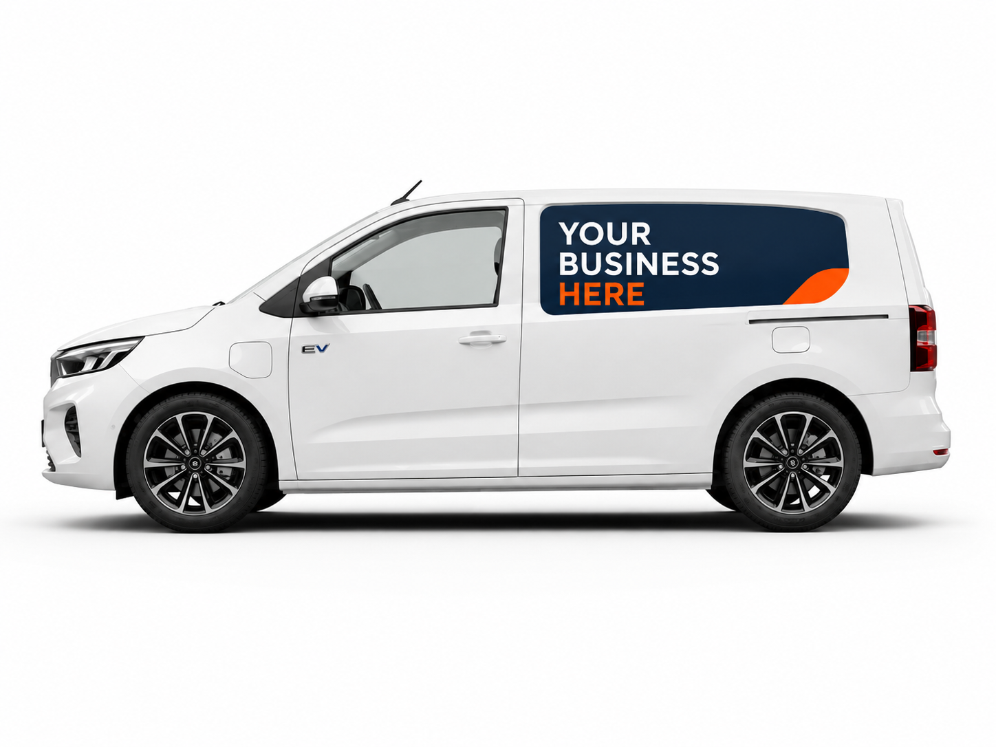 Side magnetic van signs